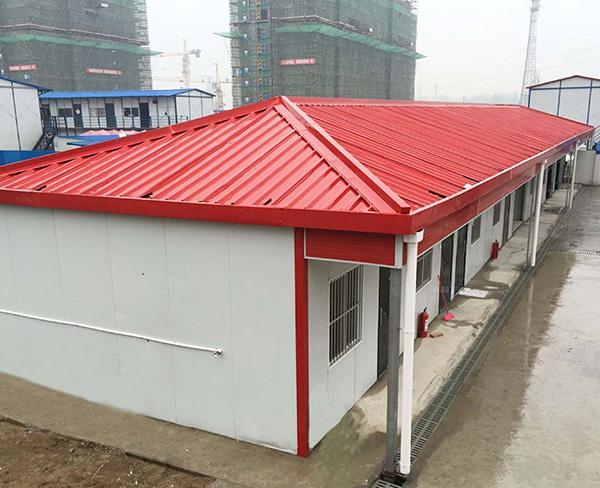 T式豪華彩鋼四坡五脊房 (1)