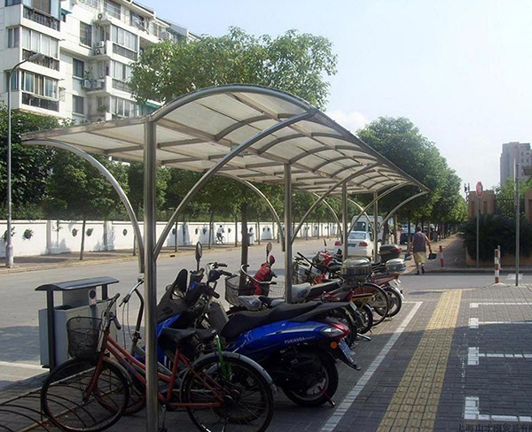 雙圓弧車棚